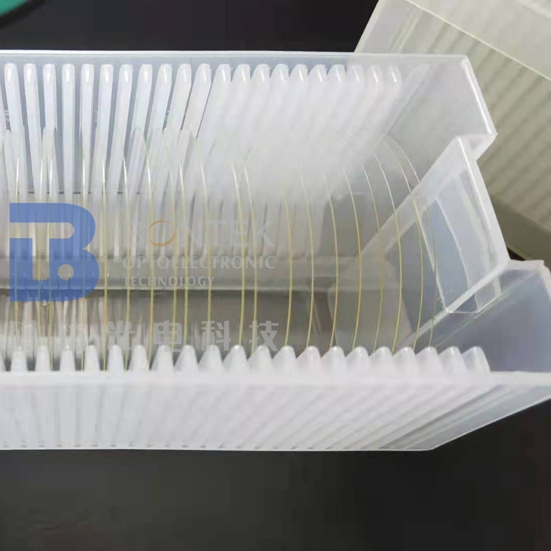 रा रफनेस 1nm लिथियम नियोबेट वेफर 4 '' 6 '' 8 '' ऑप्टिकल ग्रेड या SAW ग्रेड में